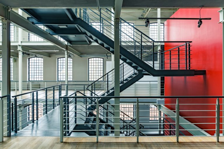 Commercial stairwell designs and codes