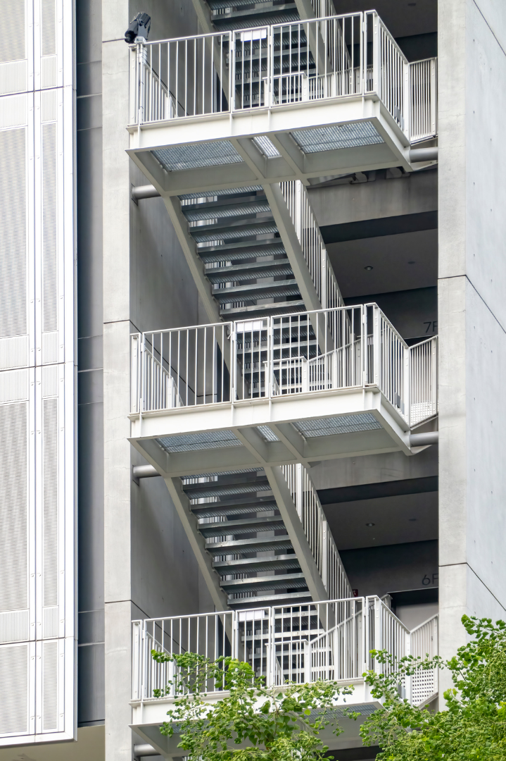 Apartment stairs