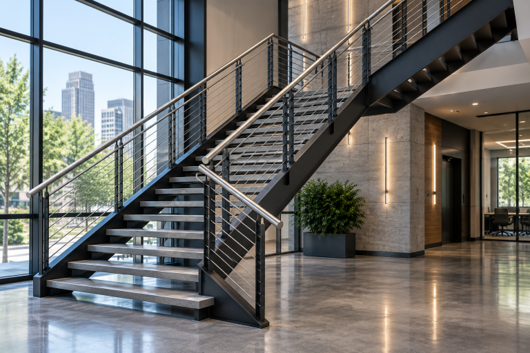 Commercial staircase